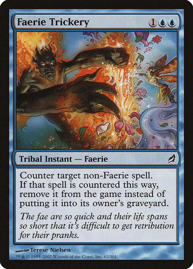 Faerie Trickery 62 card from Lorwyn