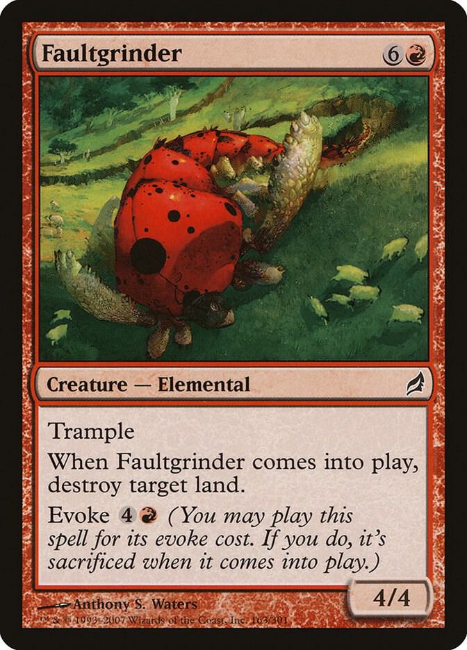 Faultgrinder 163 card from Lorwyn