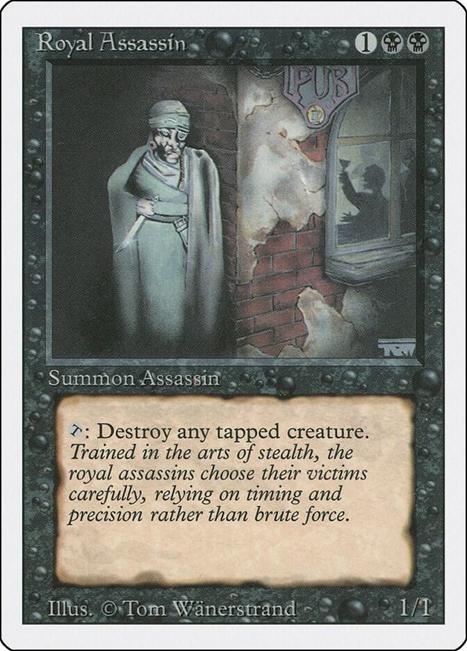 Royal Assassin card from Revised Edition