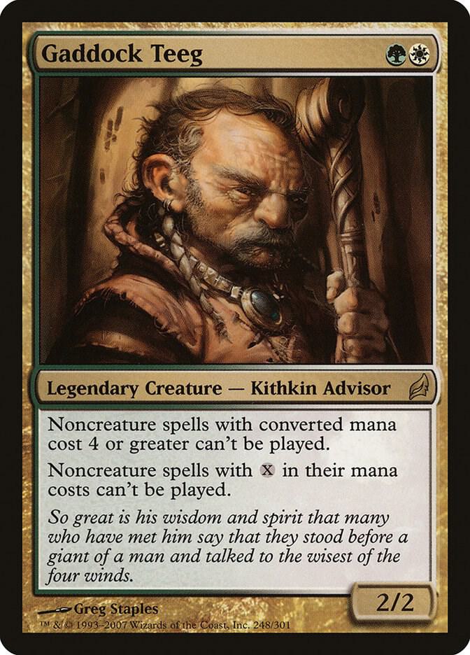 Gaddock Teeg 248 card from Lorwyn