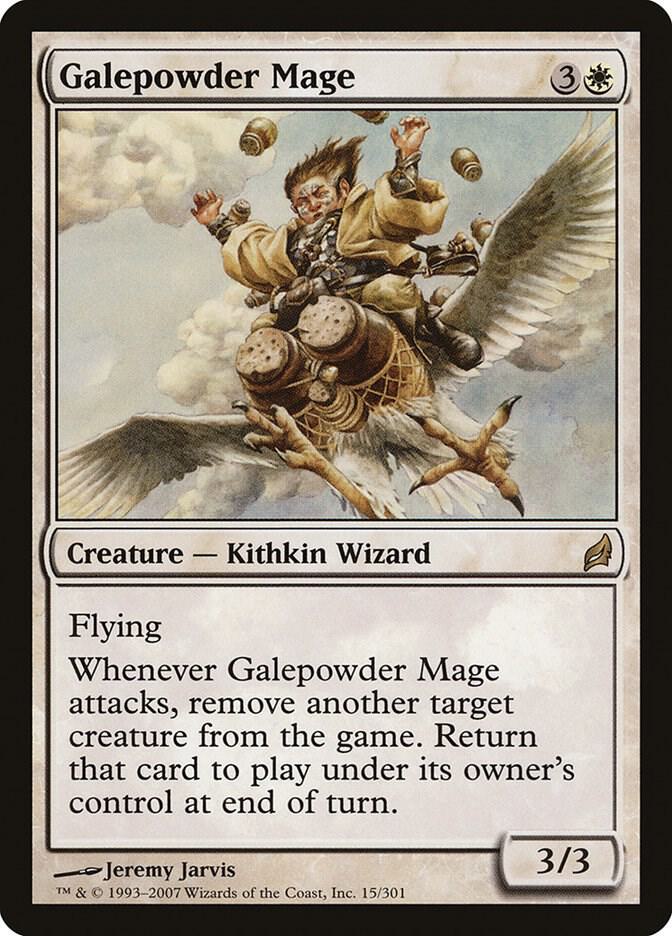 Galepowder Mage 15 card from Lorwyn