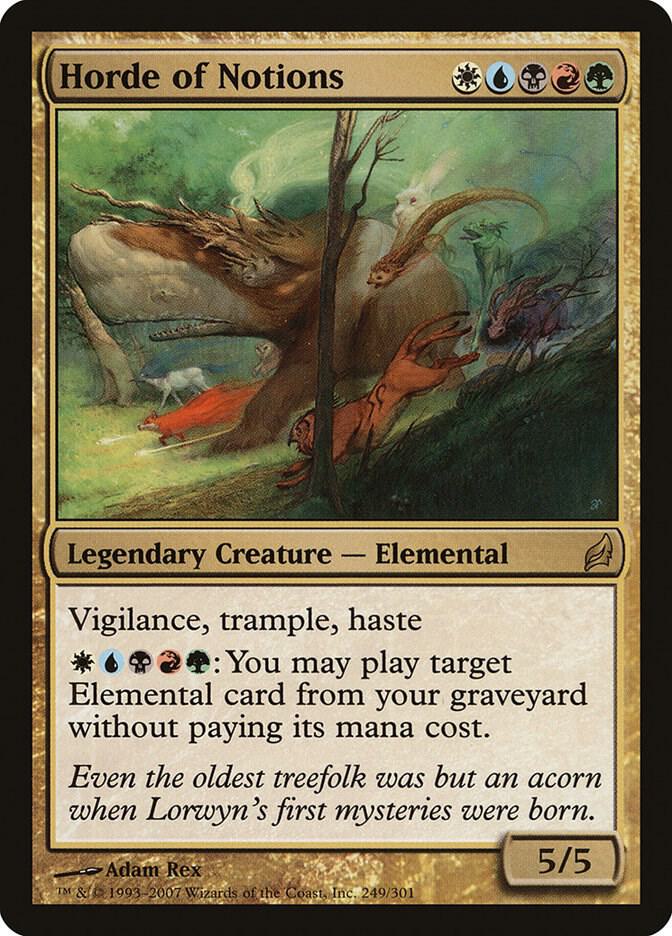 Horde of Notions 249 card from Lorwyn