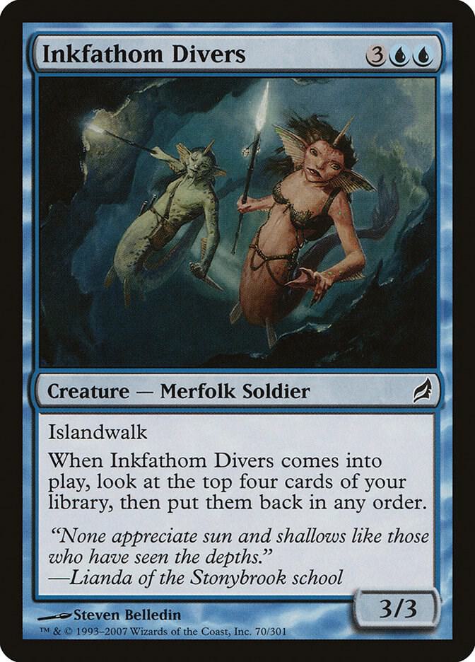 Inkfathom Divers 70 card from Lorwyn