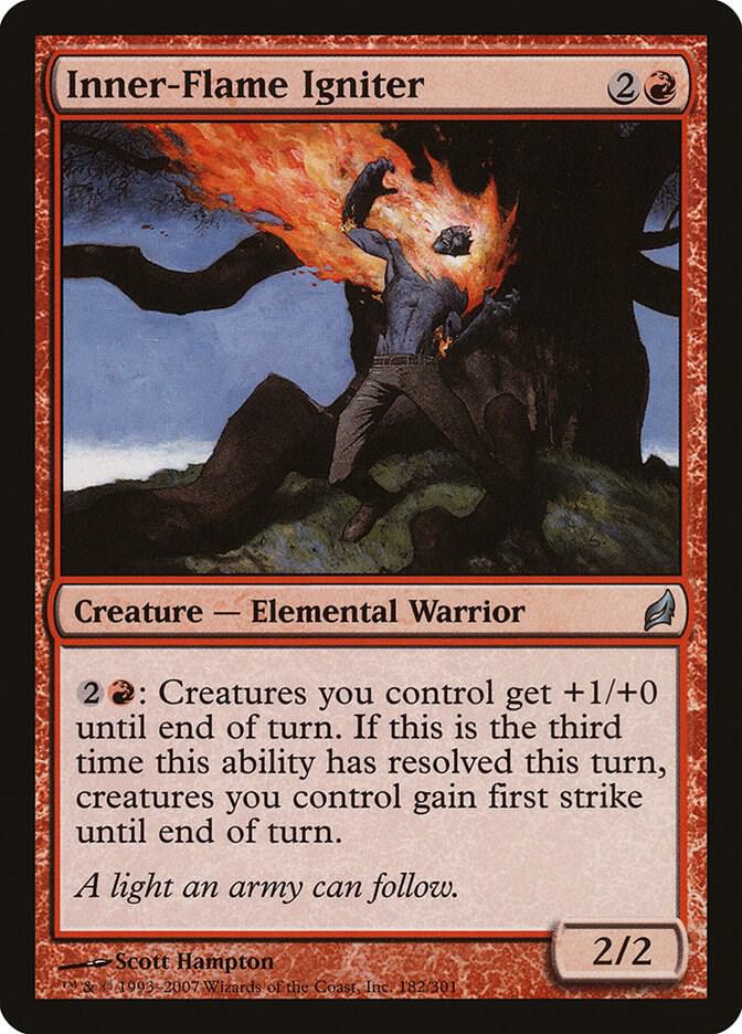 Inner-Flame Igniter 182 card from Lorwyn