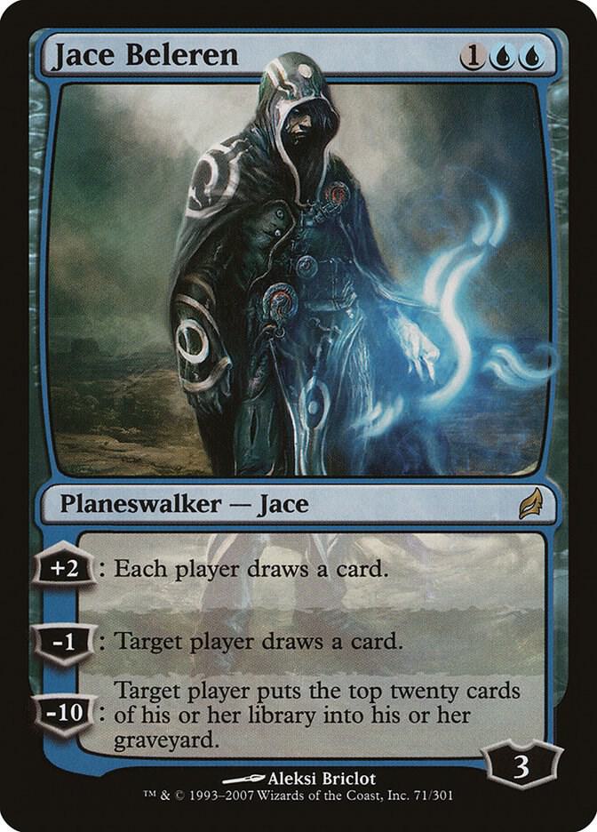 Jace Beleren 71 card from Lorwyn