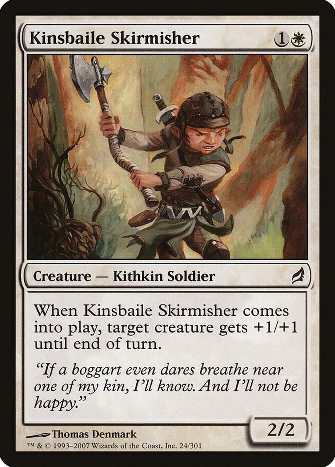 Kinsbaile Skirmisher 24 card from Lorwyn