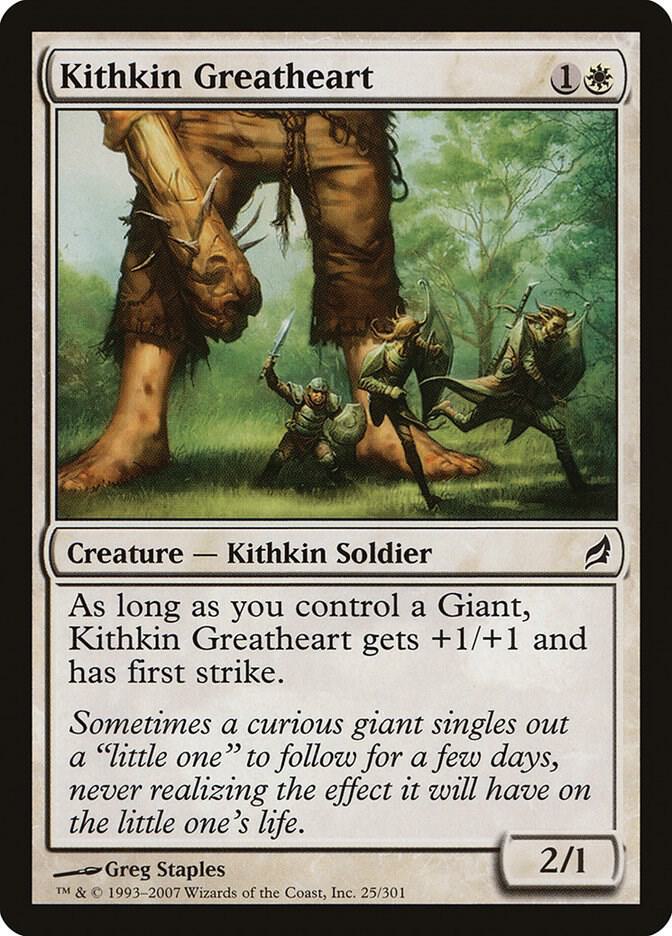 Kithkin Greatheart 25 card from Lorwyn