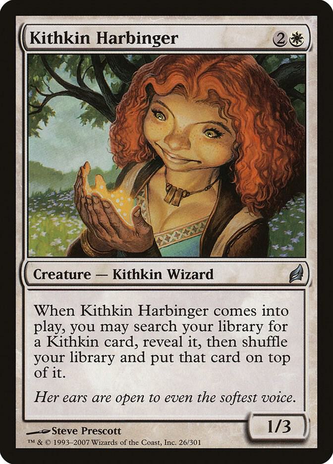 Kithkin Harbinger 26 card from Lorwyn