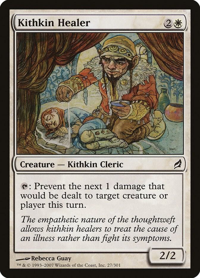 Kithkin Healer 27 card from Lorwyn