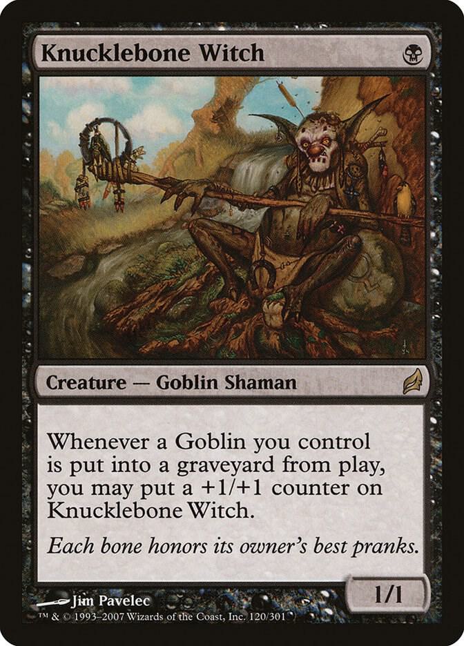 Knucklebone Witch 120 card from Lorwyn