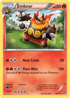 Emboar - 19/114 019/114 card from Deck Exclusives