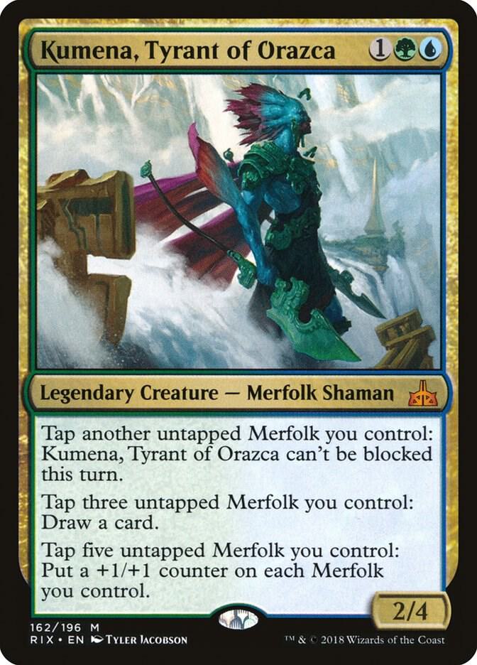 Kumena, Tyrant of Orazca 162 card from Rivals of Ixalan