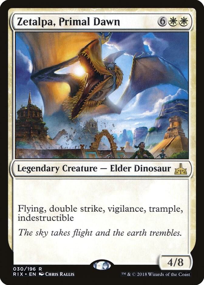 Zetalpa, Primal Dawn 30 card from Rivals of Ixalan
