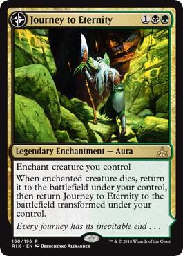 Journey to Eternity 160 card from Rivals of Ixalan