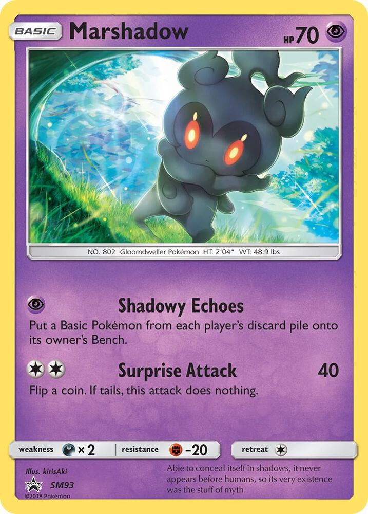 Marshadow SM93 card from SM Promos