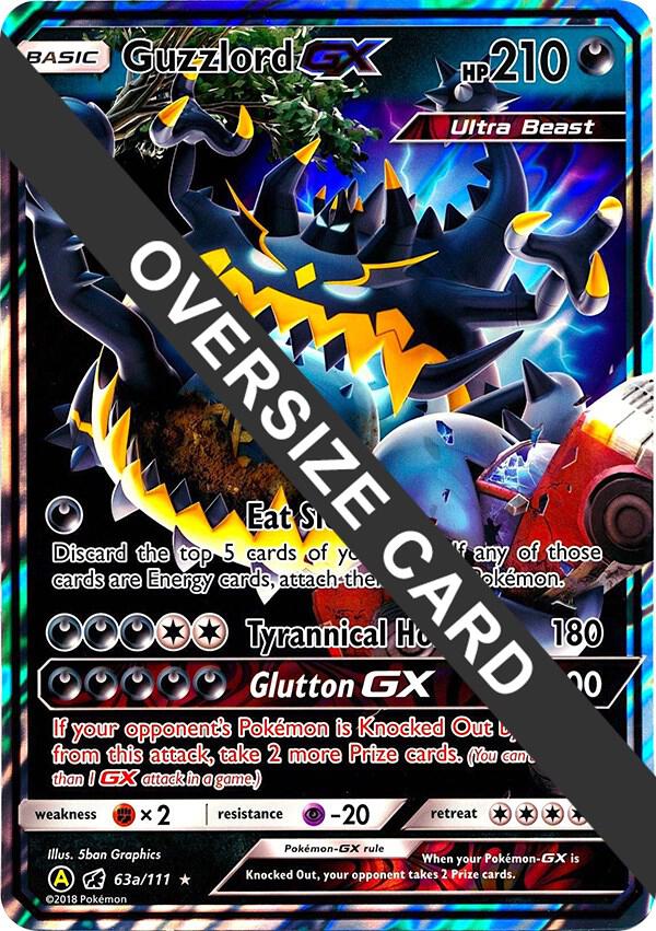 Guzzlord GX - 63a/111 063a/111 card from Jumbo Cards