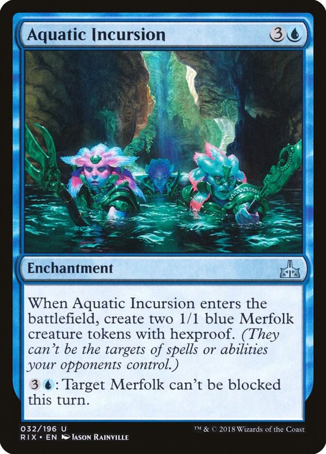 Aquatic Incursion 32 card from Rivals of Ixalan