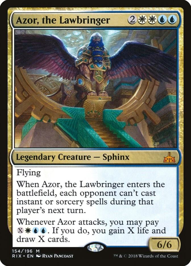 Azor, the Lawbringer 154 card from Rivals of Ixalan
