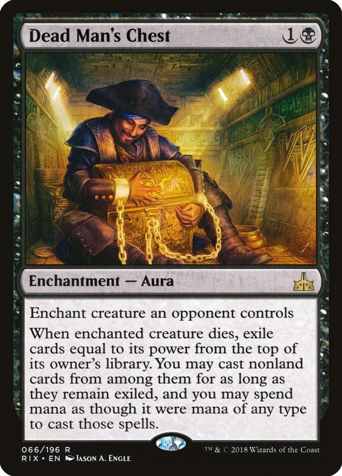 Dead Man's Chest 66 card from Rivals of Ixalan