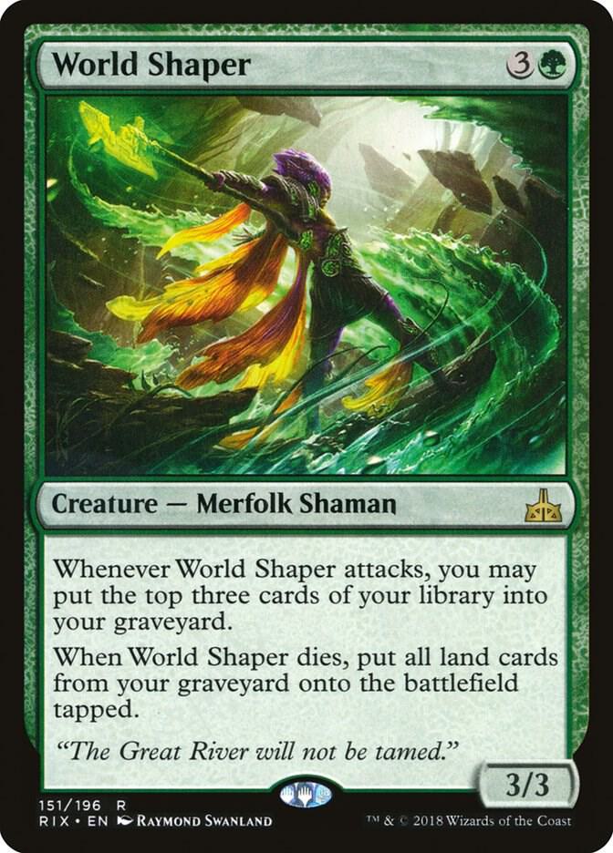 World Shaper 151 card from Rivals of Ixalan