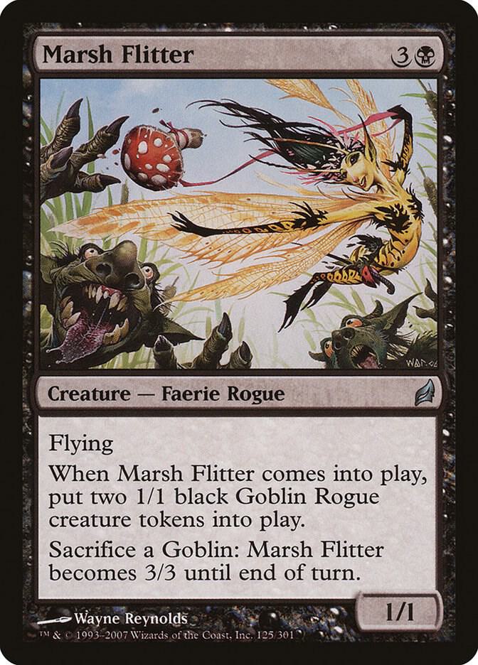 Marsh Flitter 125 card from Lorwyn