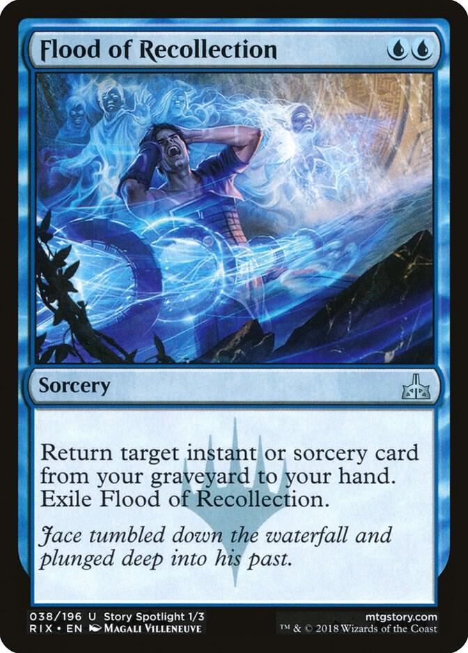 Flood of Recollection 38 card from Rivals of Ixalan