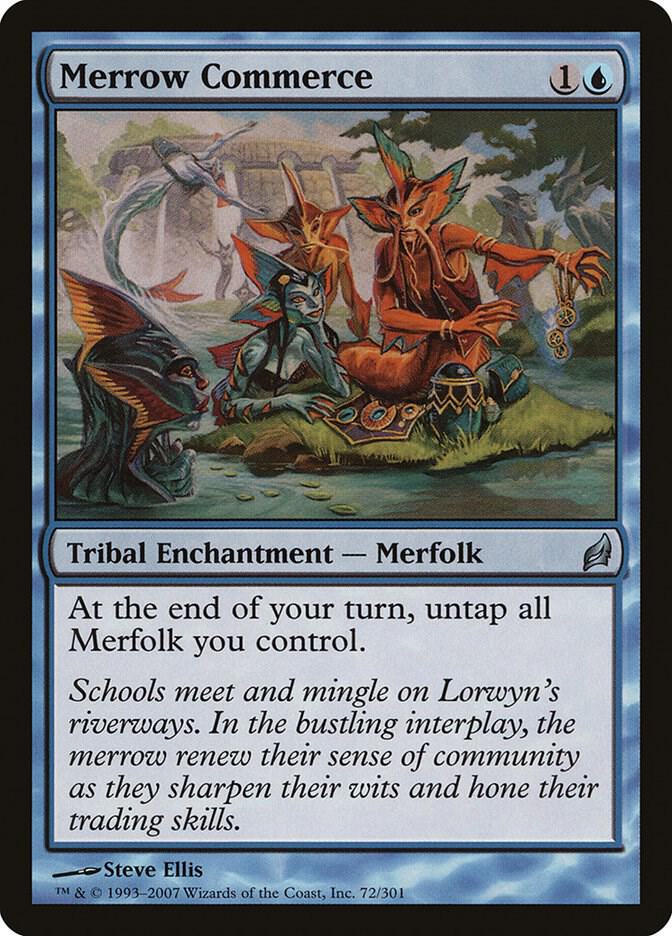 Merrow Commerce 72 card from Lorwyn