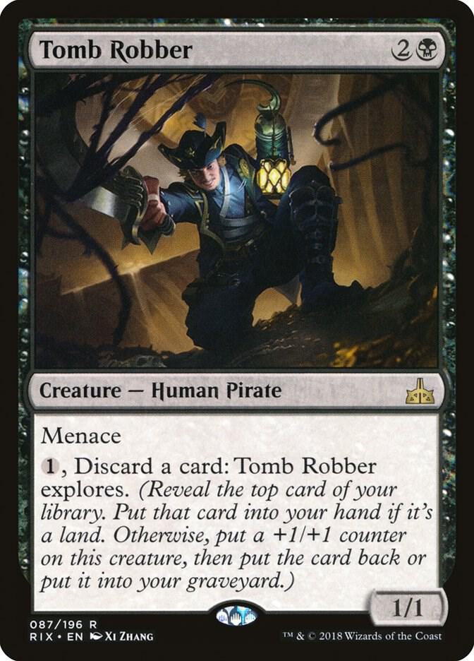Tomb Robber 87 card from Rivals of Ixalan