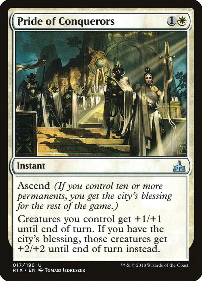Pride of Conquerors 17 card from Rivals of Ixalan