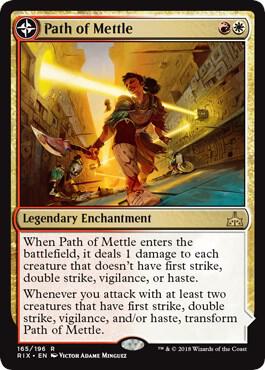 Path of Mettle 165 card from Rivals of Ixalan