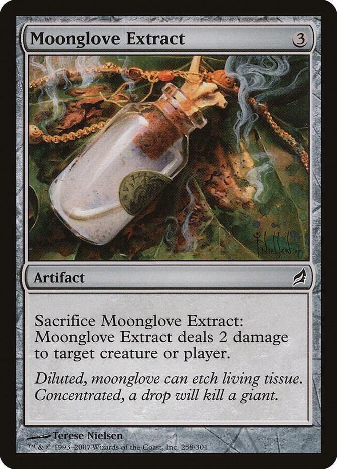 Moonglove Extract 258 card from Lorwyn