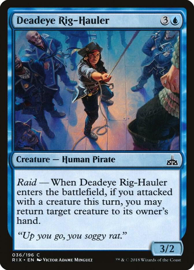 Deadeye Rig-Hauler 36 card from Rivals of Ixalan