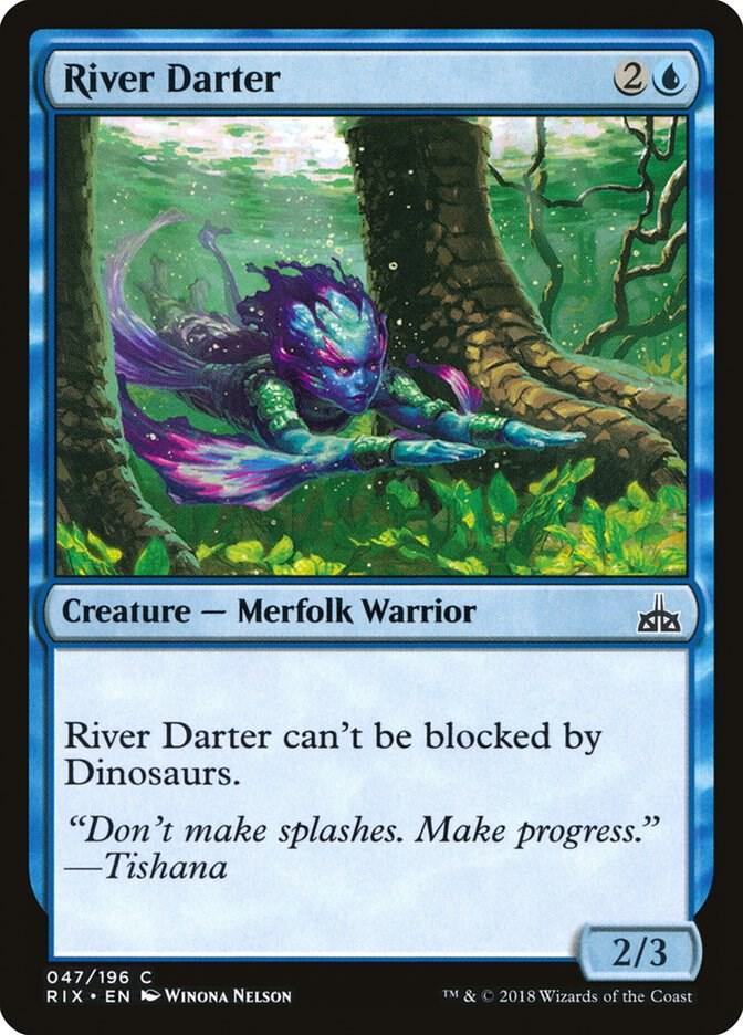 River Darter 47 card from Rivals of Ixalan