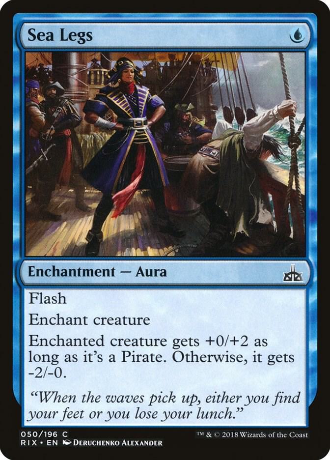 Sea Legs 50 card from Rivals of Ixalan
