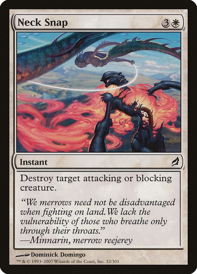 Neck Snap 32 card from Lorwyn