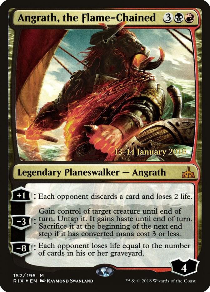 Angrath, the Flame-Chained 152 card from Prerelease Cards