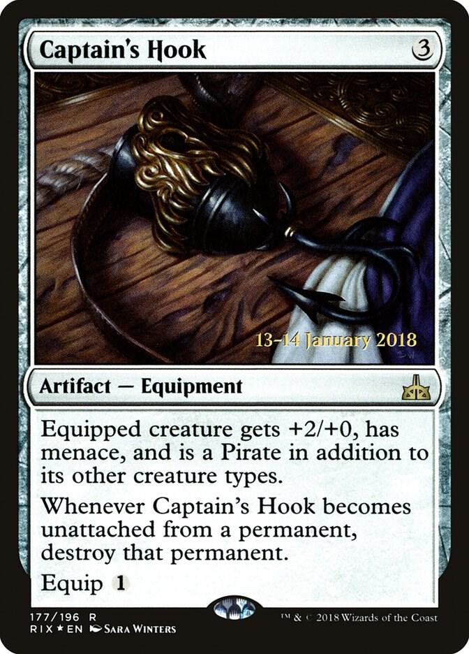 Captain's Hook 177 card from Prerelease Cards