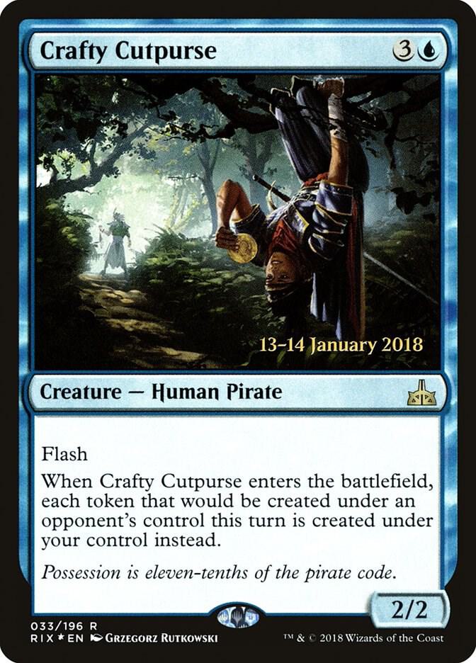 Crafty Cutpurse 33 card from Prerelease Cards