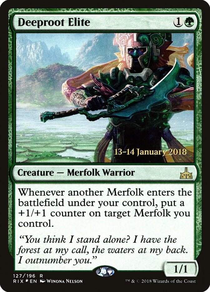 Deeproot Elite 127 card from Prerelease Cards