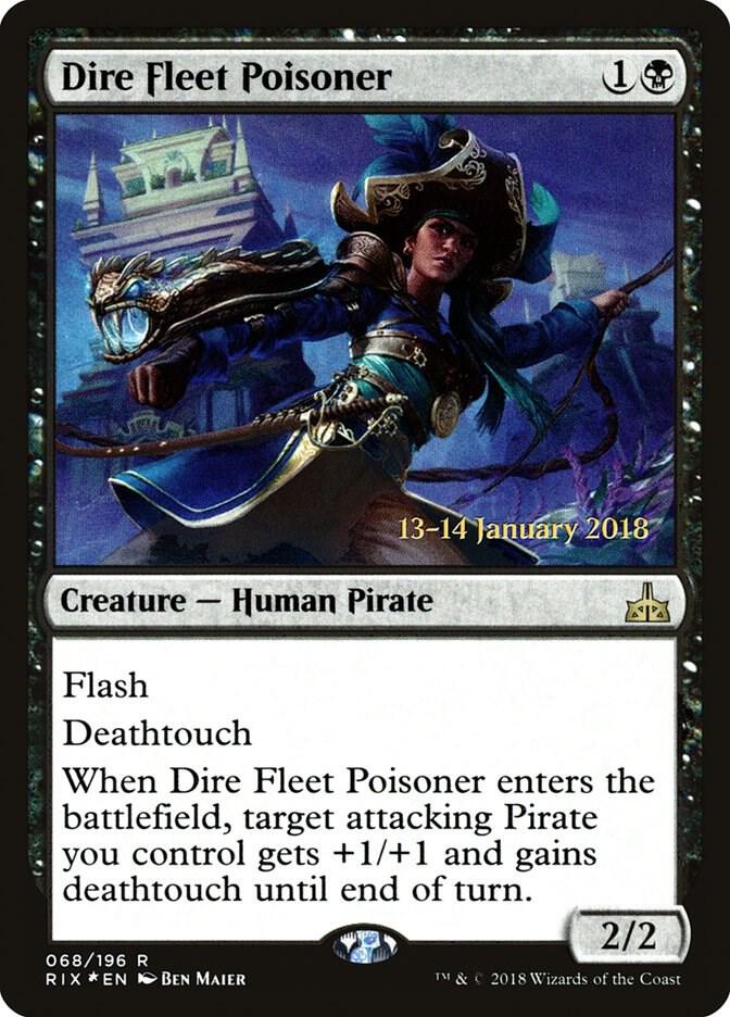 Dire Fleet Poisoner 68 card from Prerelease Cards