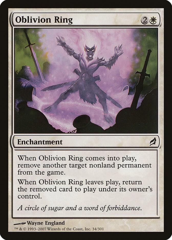 Oblivion Ring 34 card from Lorwyn