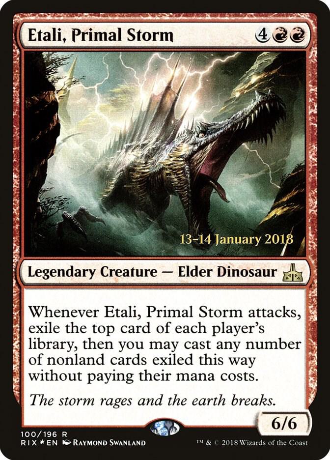 Etali, Primal Storm (RIX) 100 card from Prerelease Cards