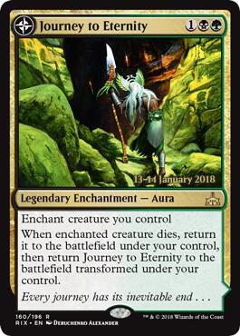 Journey to Eternity 160 card from Prerelease Cards