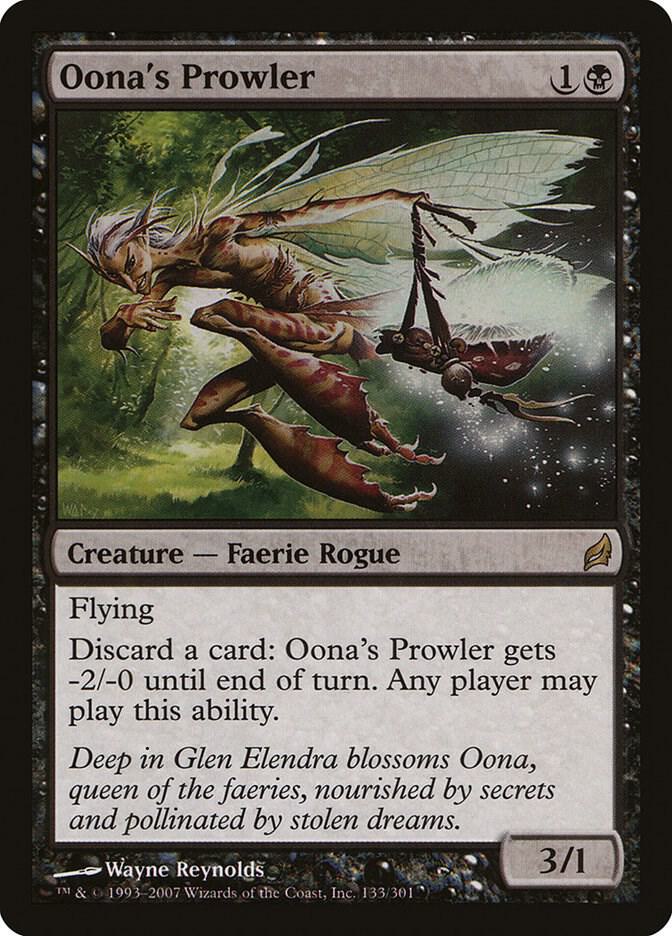 Oona's Prowler 133 card from Lorwyn