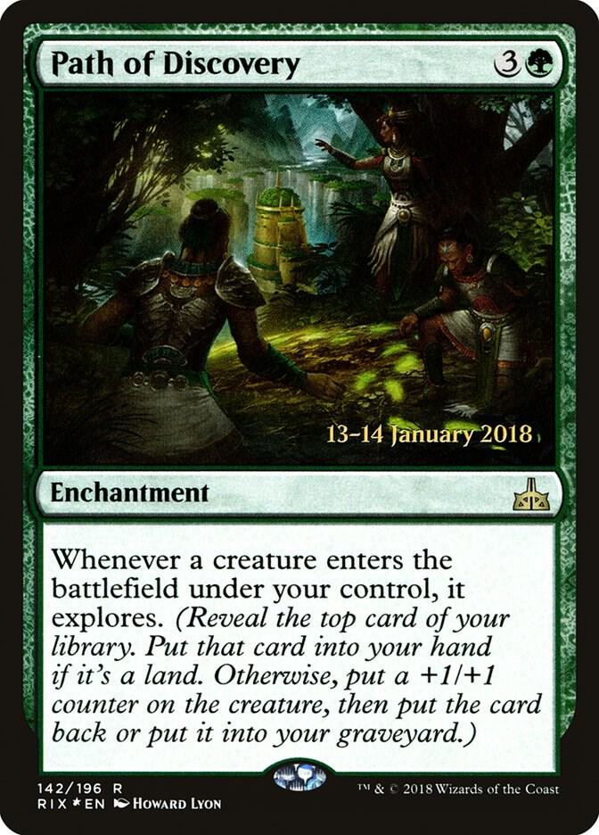 Path of Discovery 142 card from Prerelease Cards