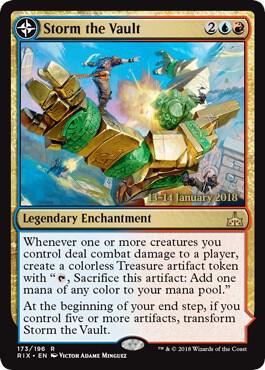 Storm the Vault 173 card from Prerelease Cards
