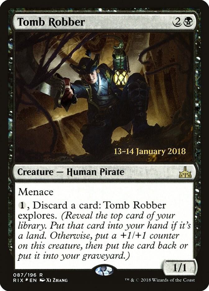 Tomb Robber 87 card from Prerelease Cards
