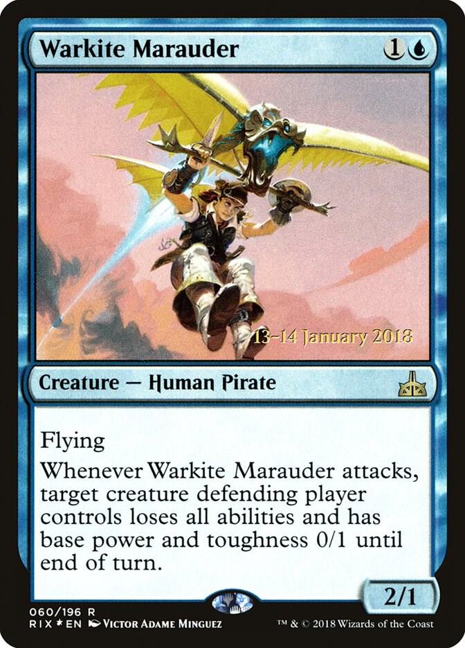 Warkite Marauder 60 card from Prerelease Cards