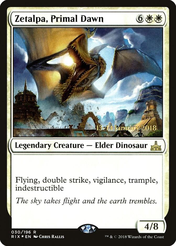 Zetalpa, Primal Dawn 30 card from Prerelease Cards