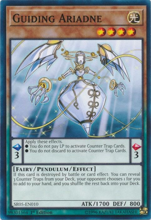 Guiding Ariadne SR05-EN010 card from Structure Deck: Wave of Light